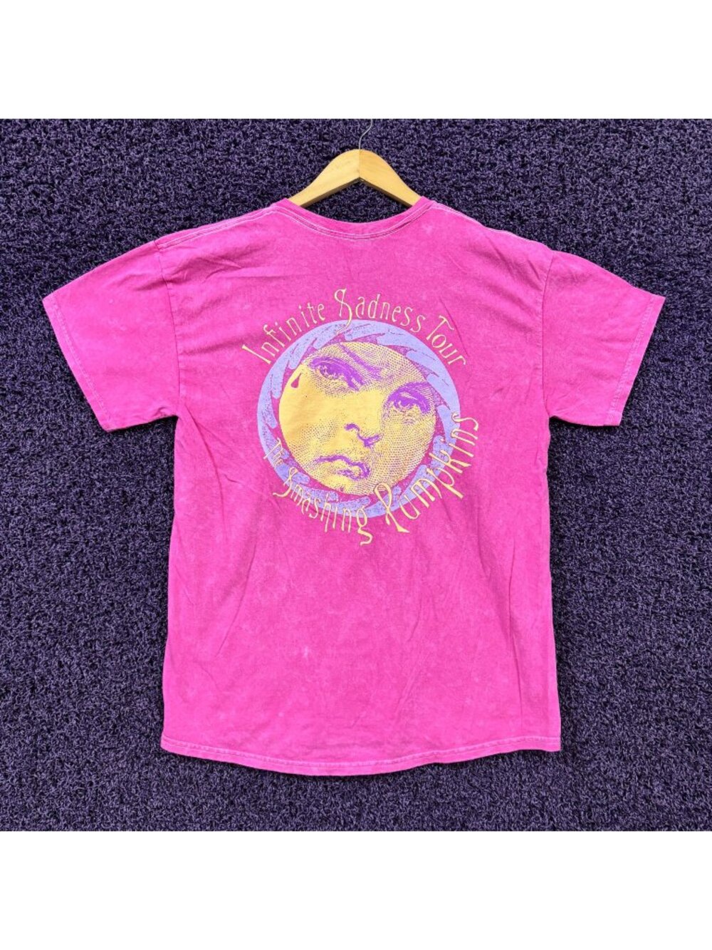 Smashing Pumpkins Infinite Sadness Tour Rock Band T-Shirt L